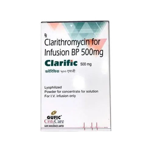 Clarific Clarithromycin 500 Mg Antibiotic Infusion Bp Gender: Women