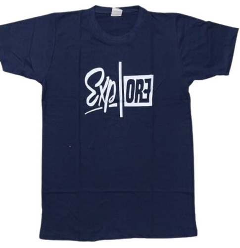 Comfortable And Short Sleeves Round Neck Printed T Shirt For Mens Age Group: 18 To 35
