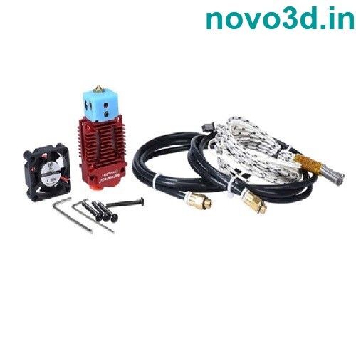 Extruder Dual Hotend Kit 24v Improved 2 in 1 Out Hotend for 3D Printer