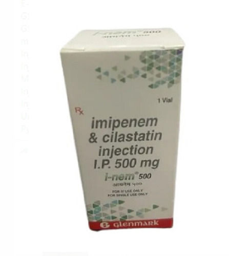 Imipenem Cilastatin Injection IP 500 Mg / 1 Vial Pack