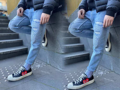 Healthy Men Slim Fit Denim Jeans For Casual Wear