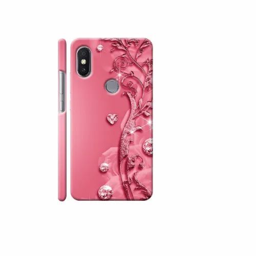 Plastic Pink Designer Mobile Cover For Mobile Protection Size: Different Sizes Available