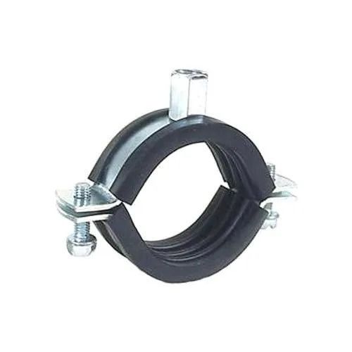 Polished Stainless Steel Rubber Lined Split Clamps For Plumbing