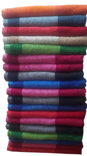 Rectangular Knitted Cotton Bath Towels
