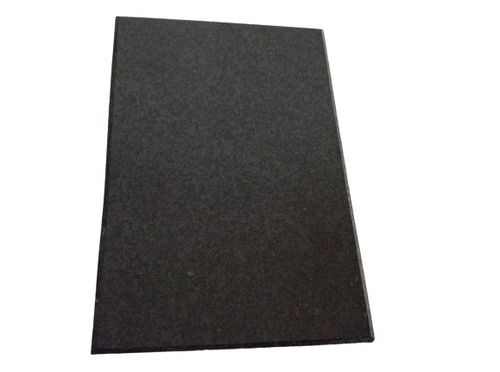 10 Mm Thick Rectangular Polished Black Granite For Wall Covering Granite Density: 2.75 Gram Per Cubic Centimeter(G/Cm3)