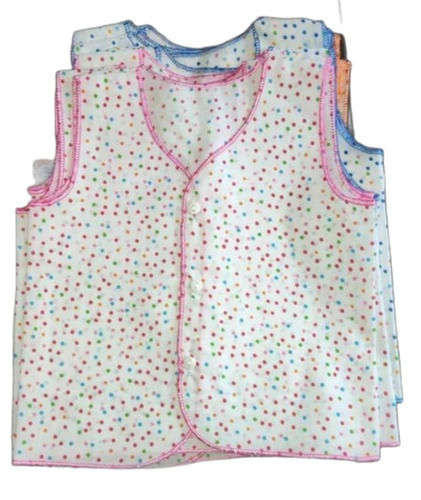 12 Inches Unisexual Plain Printed Trendy Sleeveless Non-Toxic Baby Cotton Jabla Age Group: 1-6Month