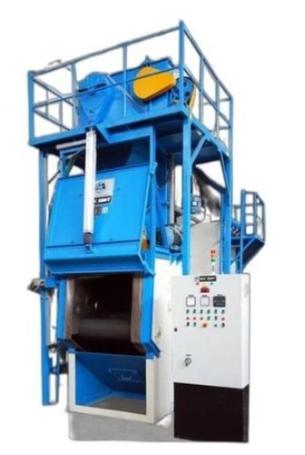  1500 वॉट 250 किलोग्राम इंडस्ट्रियल टम्ब्लास्ट शॉट ब्लास्टिंग मशीन