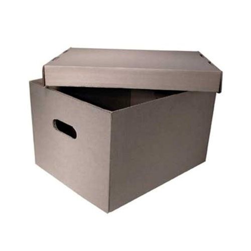 20X17X18 Inches Strong Rectangular Matt Laminated Uv Offset Printing Cardboard Corrugated Carton Box Size: 20 X 17X 18Inch