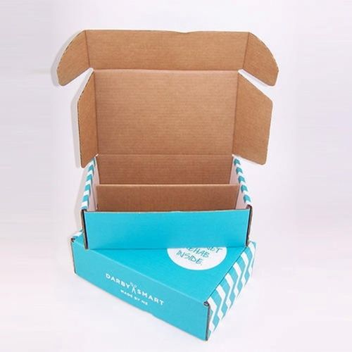 27x11x4.4cm Matt Laminated Uv Protected Rectangular Cardboard Corrugated Box