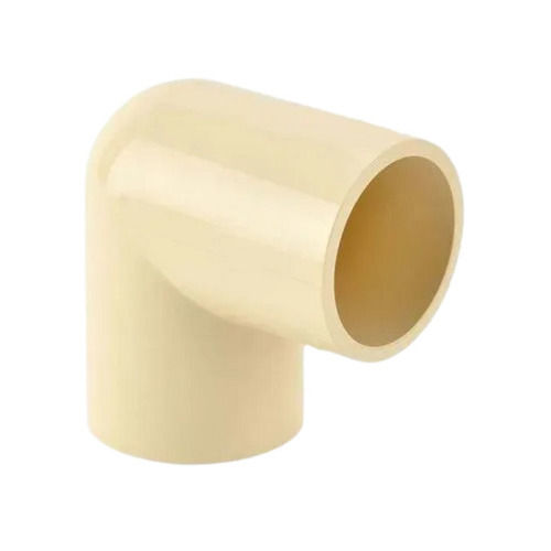 Cream 50 Mm Diameter 90 Degree Bend Cpvc Elbow For Pipe Fittings