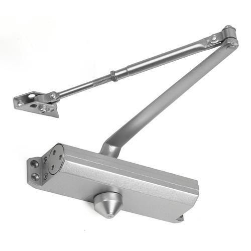 Silver Anti Corrosive Overhead Mounting Aluminum Automatic Door Closer