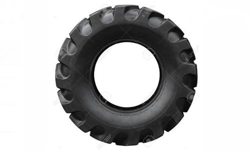 Black Color Coated Rubber Semi Automatic Tractor Rear Wheel