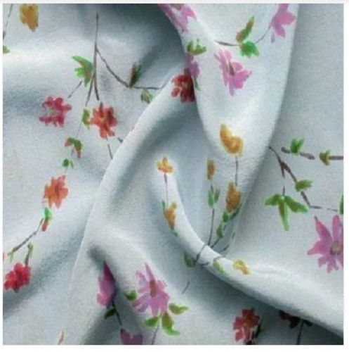 Various Floral Print Soft Medium Weight Crepe Fabric For Garment Making