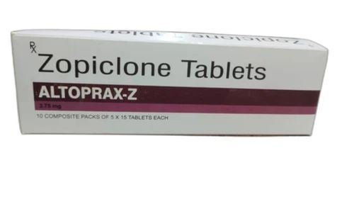 General Medicine 3.75mg Altoprax-Z Zopiclone Tablets For Insomnia