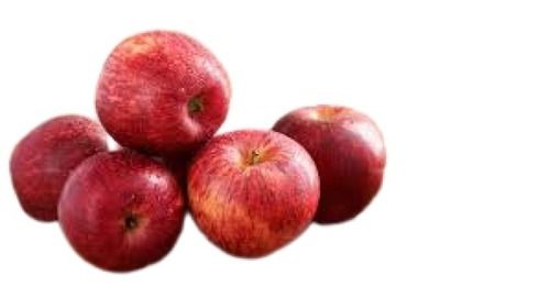  स्वस्थ स्वादिष्ट भारतीय मूल मध्यम आकार का गोल आकार का मीठा ताजा सेब 