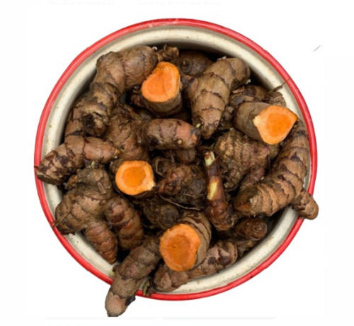 Yellow Indian Origin Naturally Grown Raw Dried Turmeric Fingers