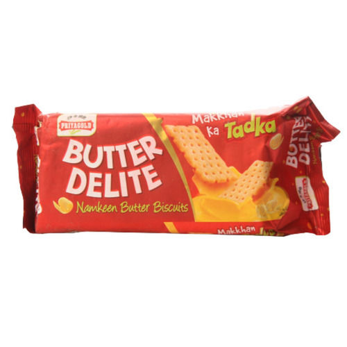 Rectangular Shaped Soft Butter Flavor Delite Biscuit Fat Content (%): 5 Grams (G)