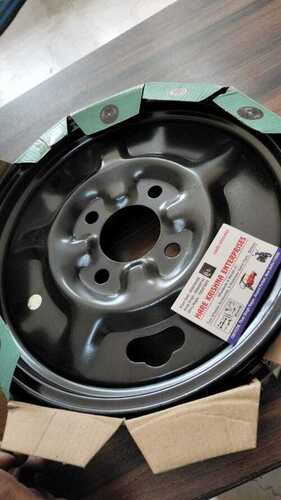 Round Shape Corrosion Resistant Powder Coated Iron E Rickshaw Wheels Rims