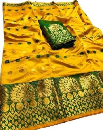 Traditional Printed Trendy Designer Casual Wear Art Silk Sarees For Women