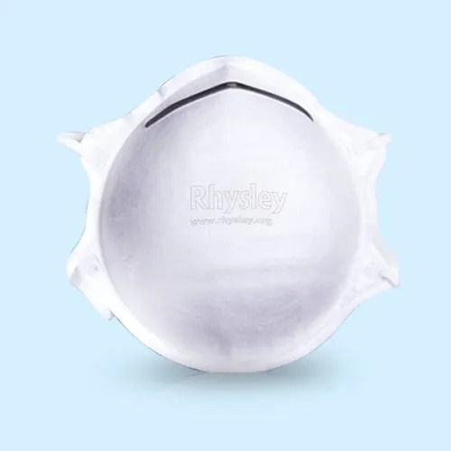 White Unisex 5 Inches Disposable Non-Woven N99 (Ffp3/Kn99) Face Mask For Protection