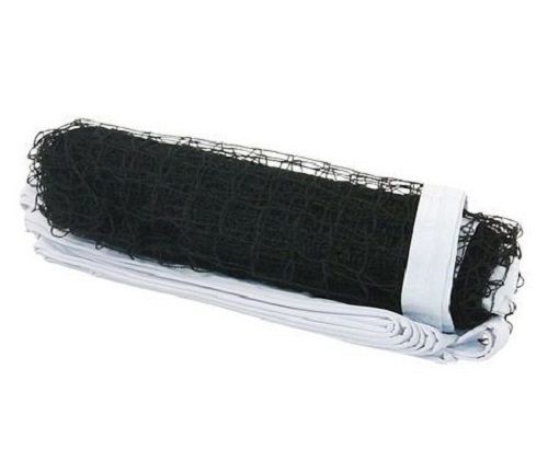 Black 1.5X460X20 Inch Rectangular Mesh Nylon Badminton Net