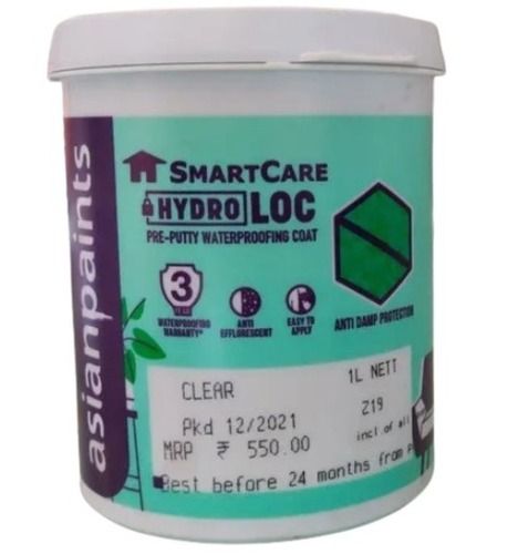 SBCHEM AQUA SEAL ACRYLIC BASE ELASTOMERIC WATERPROOF COAT, For Roofs,  Packaging Size: 25 KG at Rs 210/kg in Surat