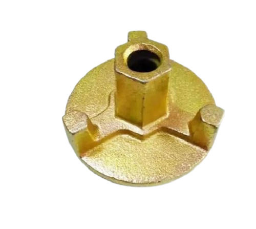 Golden 100 Mm Round Powder Coated And Corrosion Resistance Iron Nut