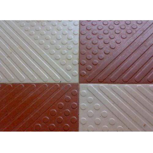 Whites 11X11 Inches Non Slippery Polished Square Cement Tiles For Home Decor