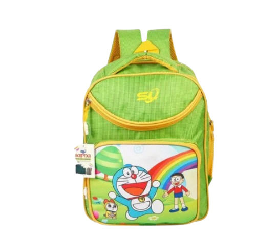 Anand Printed Polyester Kids School Bag, For Casual Backpack