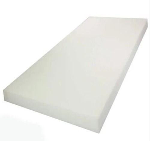 White 2 Inches Light Weight And Soft Rectangular Plain Foam Sheet