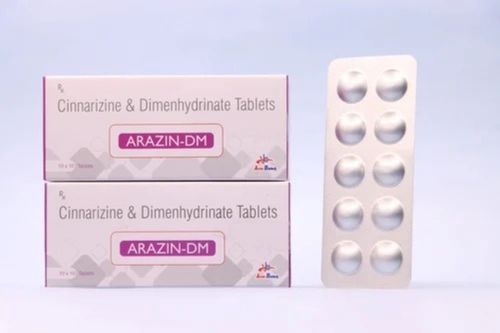 3000 Mg/L डिमेंहाइड्रिनेट टैबलेट मतली, उल्टी, चक्कर आना का इलाज करने के लिए ऐश%: 0.2% 