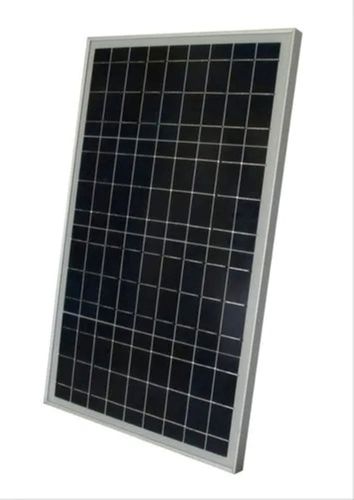 Black 66.5 X 77.5 X 3.5 Centimeter Polycrystalline Two Bypass Diodes Silicon Solar Panel