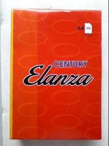 White 70 G/Cm3 Mixed Pulp Varnishing Century Elanza A4 Size Paper For Printing