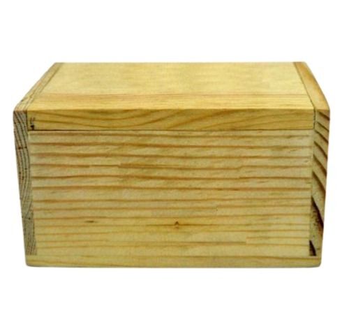 Wood 8.5X4.4 Inches Rectangular Matt Lamination Designer Tea Packaging Box 