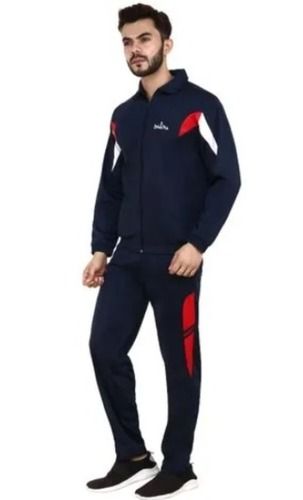 Comfortable And Plain Daily Wear Polyester Tracksuit For Men Age Group: Adults