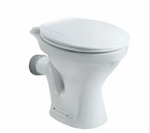 Elongated Shape White Ceramic Toilet Seats For Home And Hotel