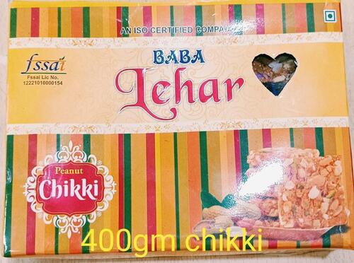 Lehar Peanut Jaggery Chikki And Till Gazzak 400 GM Packing