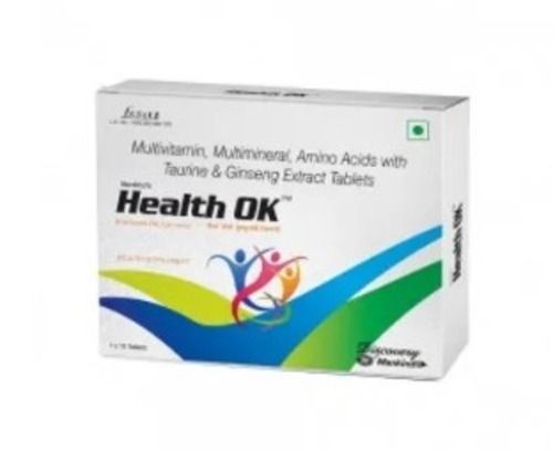 Multivitamin Multimineral Amino Acids With Taurine And Ginseng Extract Tablets