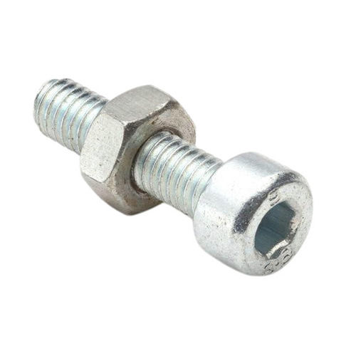 Silver Rust Proof Polished Hex Socket Head Metal Nut With Bolt For Fittings 