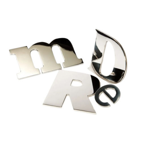 4 mm Thick Polished Finished Corrosion Resistant Stainless Steel Letters