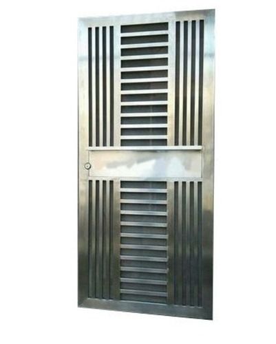 Antique 8 Foot 5 Mm Thick Weather Resistance Swing Polished Stainless Steel Gate