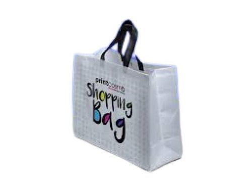 Eco Friendly Lightweight Flexiloop Handle Grey Pp Non Woven Bags