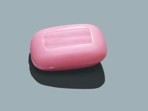 Good Fragrance Solid Pink Soap Bar For Bathing