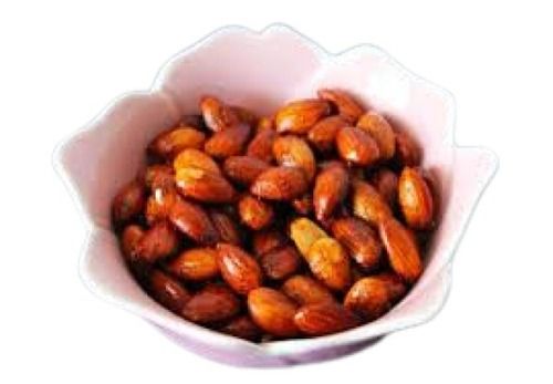 Healthy And Nutritious Dried Roasted Brown Almond Nuts