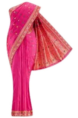 Ladies Printed Party Wear Silk Saree