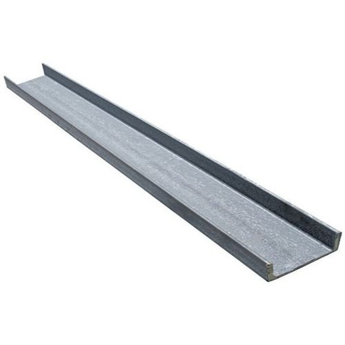 Silver Powder Coated Mild Steel C Channel For Construction Uses