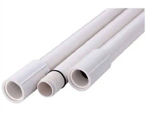 White Premium Quality Round Supreme Pvc Pipes For Construction