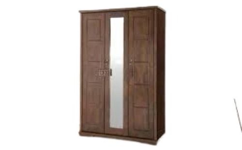 Machine Made Rectangular Shape Brown Wooden Cupboards