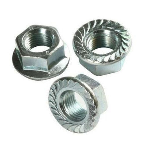 Stainless Steel Full Threaded Flange Nut For Machine Use Application: Metal