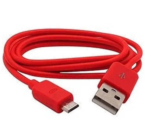 Red 1.2 Meters Aluminum And Pvc Plastic Body Faster Charging Usb Data Cable